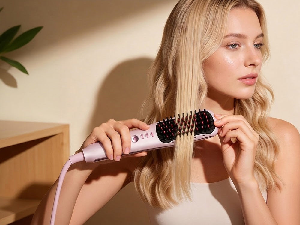 How Does a Hair Straightening Brush Create Faster and Smoother Styling Results?